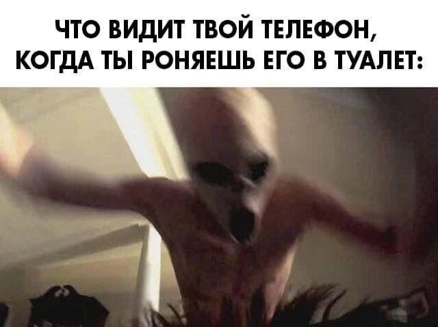 ЧТО ВИДИТ ТВОЙ ТЕЛЕФОН КОГДА ТЫ РОНЯЕШЬ ЕГО В ТУАЛЕТ