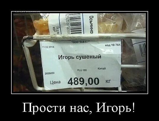 Прости нас Игорь