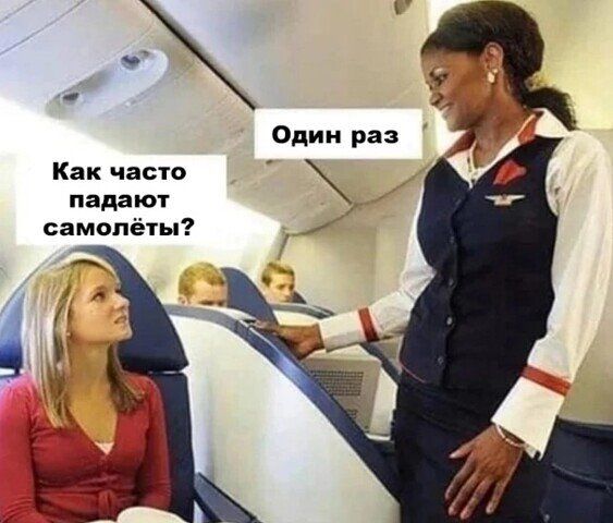 Как часто папами самолёты