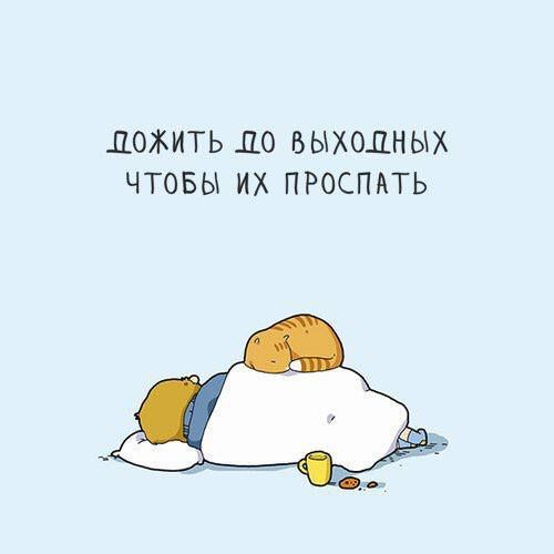 ДОЖИТЬ ЛО ВЫХОДНЫХ ЧТОБЫ ИХ ПРОСПАТЬ