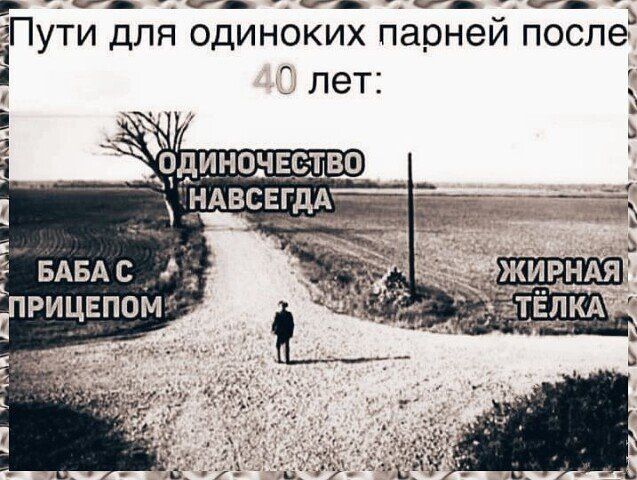 ЁПути для одиноких парнейпосле пет