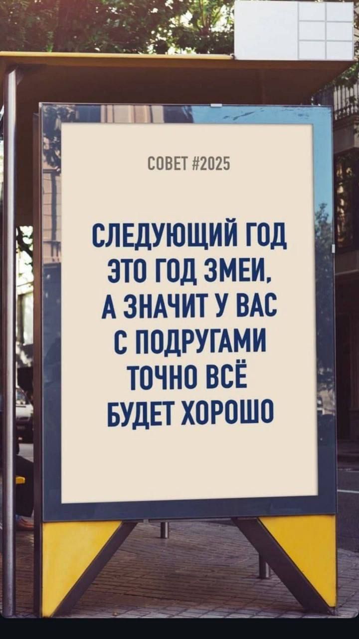 СОВЕТ 2025 СЛЕДУЮЩИЙ ГоД ЭТО ГОД ЗМЕЙ А ЗНАЧИТ У ВАС С ПОДРУГАМИ точНО ВСЁ БУДЕТ ХОРОШО ц