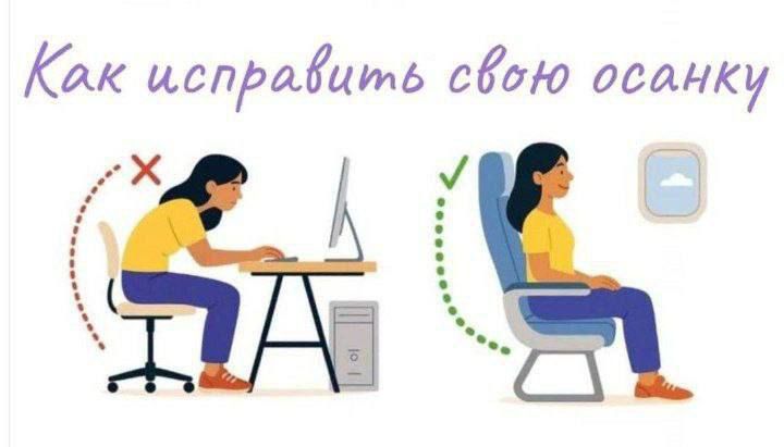 Как исправить свою осанку
