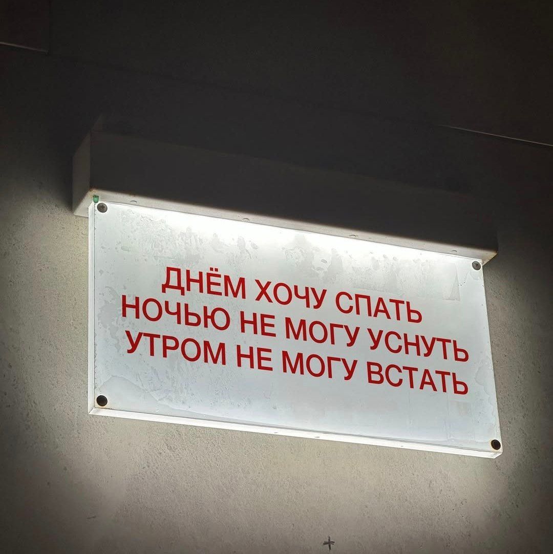 Днём хочу спать Ночью не могу уснуть Утром не могу встать