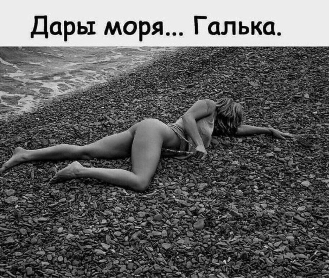 Дары моря... Галька.