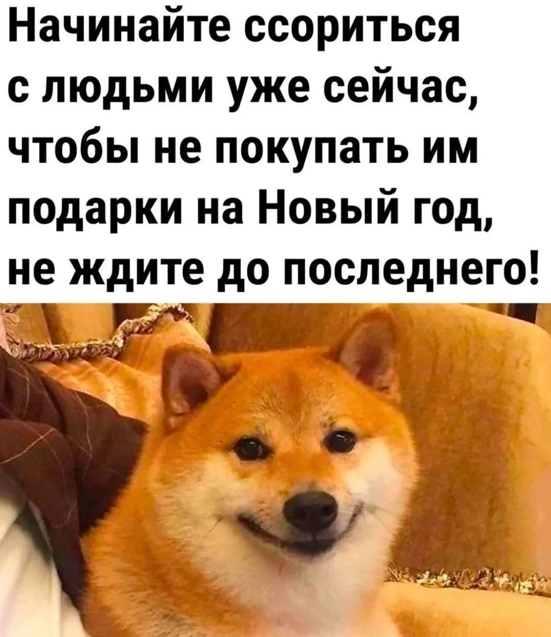 Начинайте ссориться с людьми уже сейчас, чтобы не покупать им подарки на Новый год, не ждите до последнего!