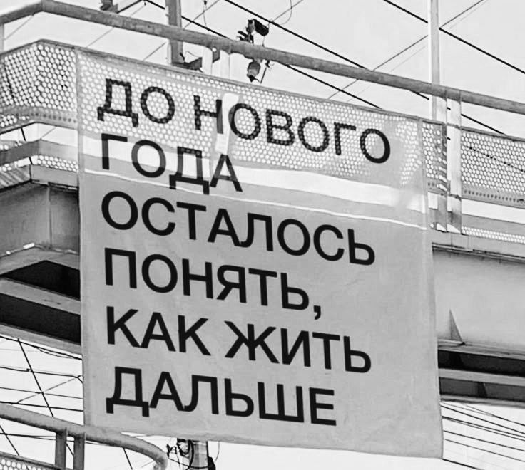 ДО НОВОГО ГОДА ОСТАЛОСЬ ПОНЯТЬ, КАК ЖИТЬ ДАЛЬШЕ