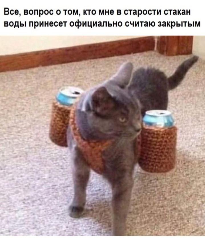 Все ВОПРОС О ТОМ КТО мне В СТЗРОСТИ СТЗКЗН ВОДЫ ПРИНЕСЕТ официально считаю закрытым