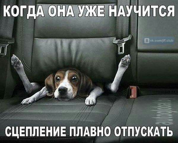 СЦЕПЛЕНИЕ ПЛАВНО ОТПУСКАгТЭЁ