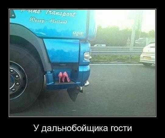 У дапьнобойщика гости