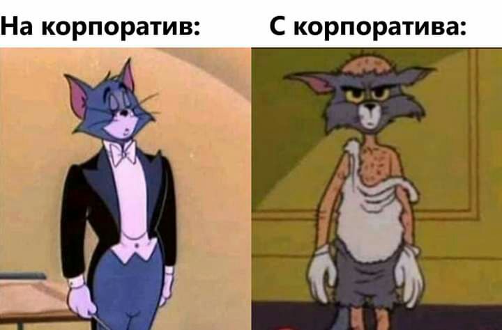 На корпоратив С корпоратива