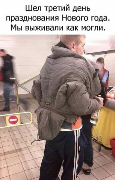 Шел третий день празднования Нового года Мы выживали как могли