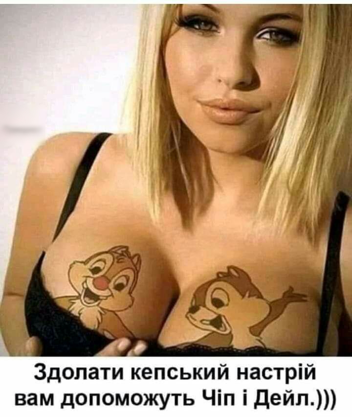 Здолати кепський настрій вам допоможуть Чіп і дейп