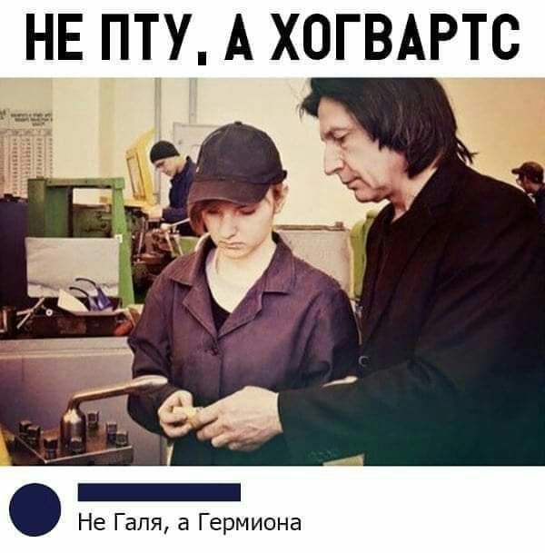НЕ ПТУ А ХОГВАРТС Не Галя а Гермиона