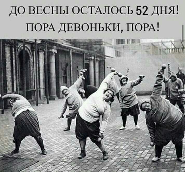 ДО ВЕСНЫ ОСТАЛОСЬ 52 ДНЯ ПОРА ДЕВОНЬКИ ПОРА
