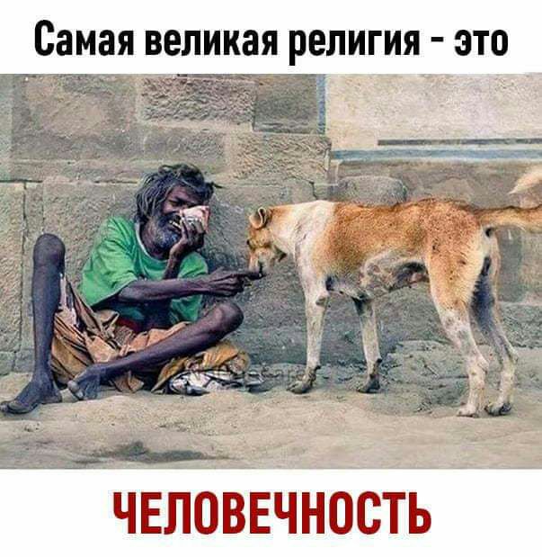 Самая великая религия это 31 Зам _ чЕловвчноЬть