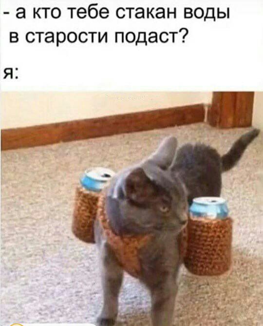а КТО тебе стакан ВОДЫ В старости подаст