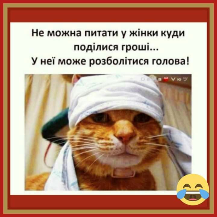 Не можна питати у жінки куди поділися гроші У нет може розболітися голова
