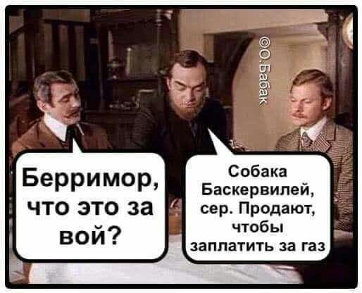 Собака БеРРИМОР Баскервилей _ ЧТО ЭТО за сер Продают чтобы заплатить за газ вой