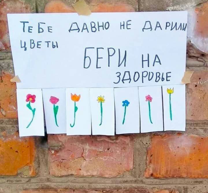 7 1390Ф _ Те Ев ддвно нЕ ДАРИМ цВвты БП НА Здоров а мы