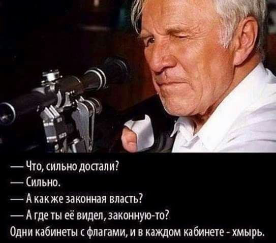 Что сильно дошли Сильно А какже законная власть А где ты её видел законнукно Одни кнбинеты флагами и в каждом кабинете хмырь