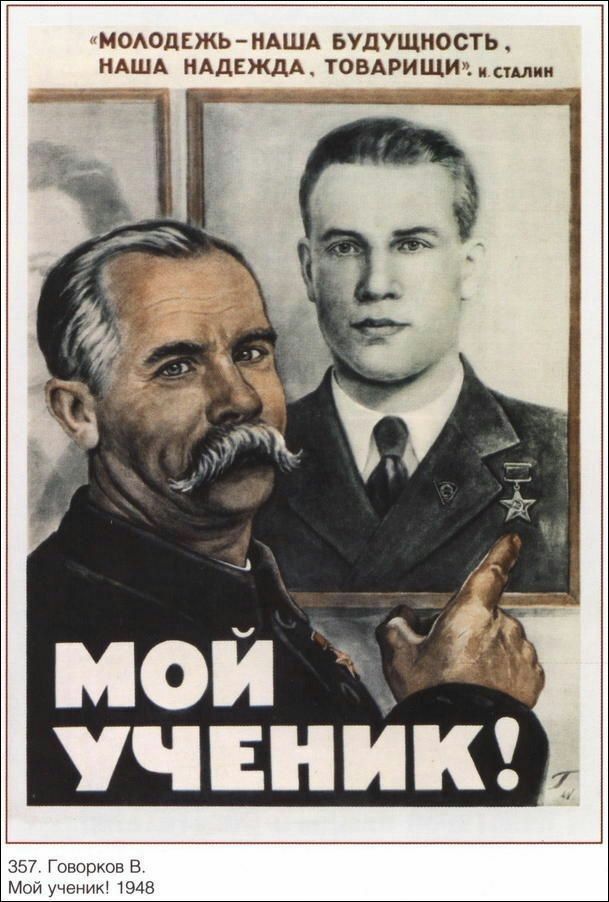 МОАОДЕЖЬ НАША БУДУЩНОСТЬ НАША НАДЕЖДА ТОВАРИЩИЪицыии УЧЕНИК 357 Говорков 5 Май учению тэлв
