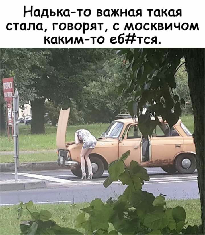 Надька то важная такая СТОЛО ГОВОРЯТ С МОСКВИЧОМ каким то ебтся
