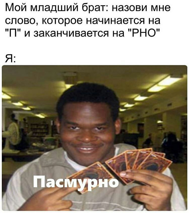 Мой младший брат назови мне слово которое начинается на П и заканчивается на РНО