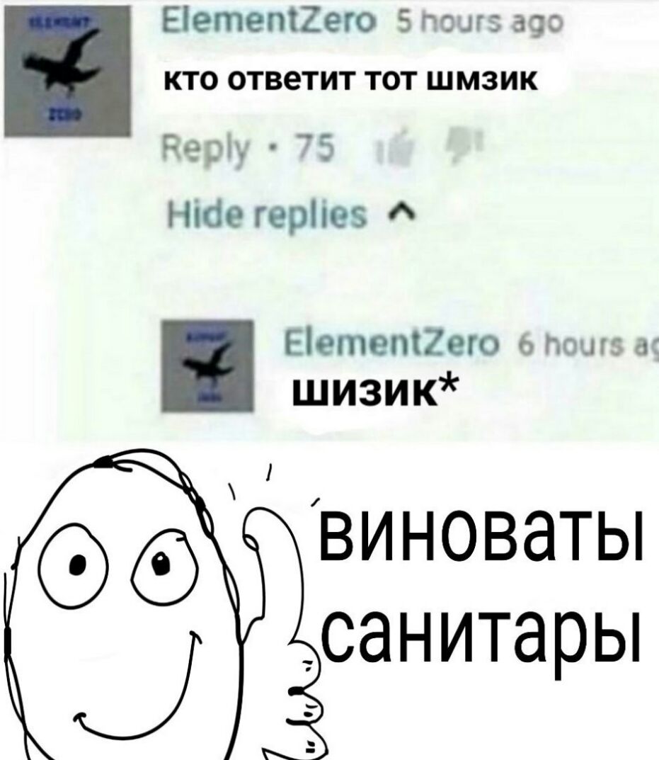 Еіетет2ею 5 пол 335 КТО ОТВЭТИТ ТОТ ШМЗИК виноваТЬ _санитарЬ