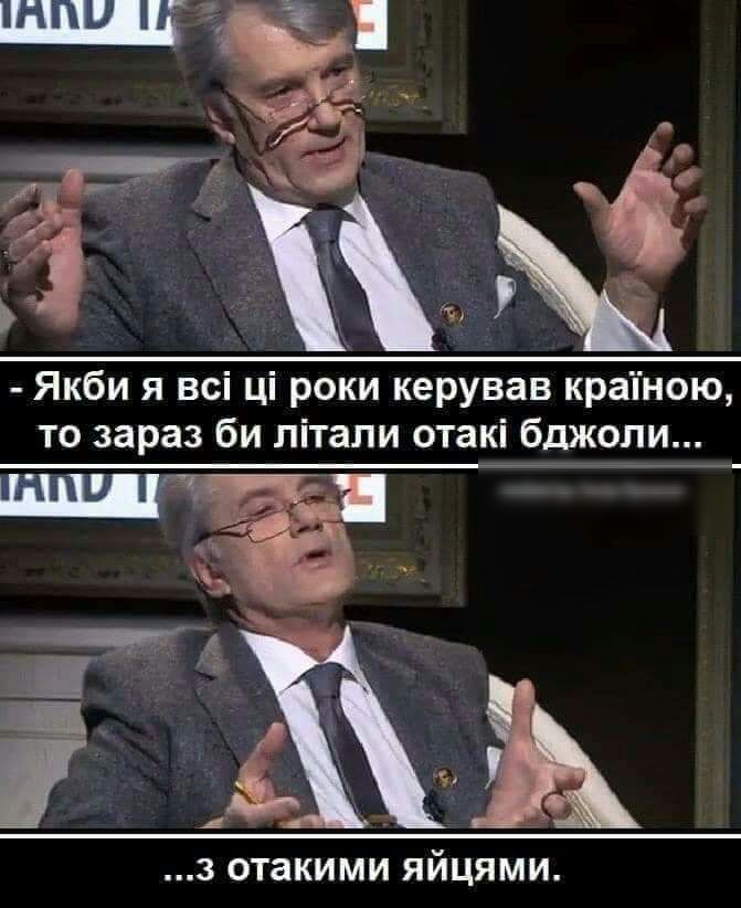 Я_кби я всі ці роки керував краіною то зараз би літали отакі бджоли 3_ отакими ЯЙЦЯМИ