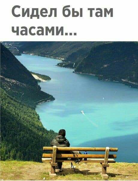 Сидел бы там часами