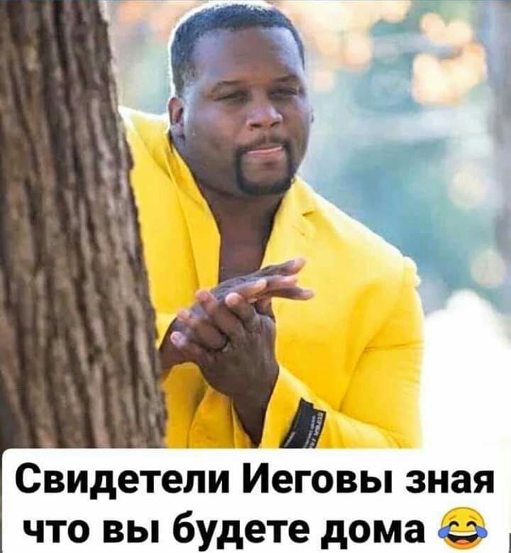 _г Свидетели Иеговы зная что вы будете дома 9