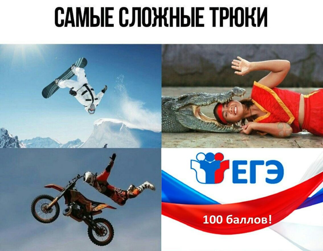 САМЫЕ СЛОЖНЫЕ ТРЮНИ 100 баллов