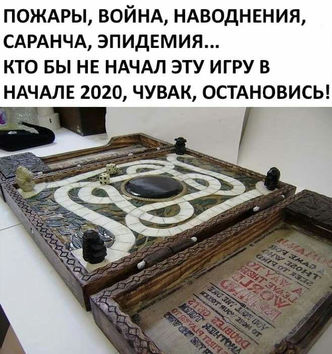 ПОЖАРЫ ВОЙНА НАВОДНЕНИЯ САРАНЧА ЭПИДЕМИЯ КТО БЫ НЕ НАЧАЛ ЭТУ ИГРУ В НАЧАЛЕ 2020 ЧУВАК ОСТАНОВИСЬ