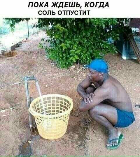 ПОКА ЖДЕШЬ КОГДА СОЛЬ ОТПУСТИТ
