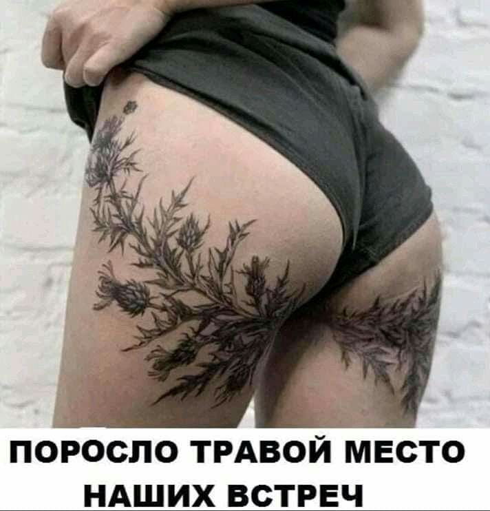 поБосло ТРАВОЙ место НАШИХ встреч