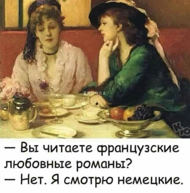 Вы читаете французские любовные романы Нет Я смотрю немецкие