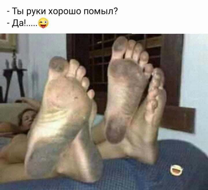 Ты руки хорошо помыл да