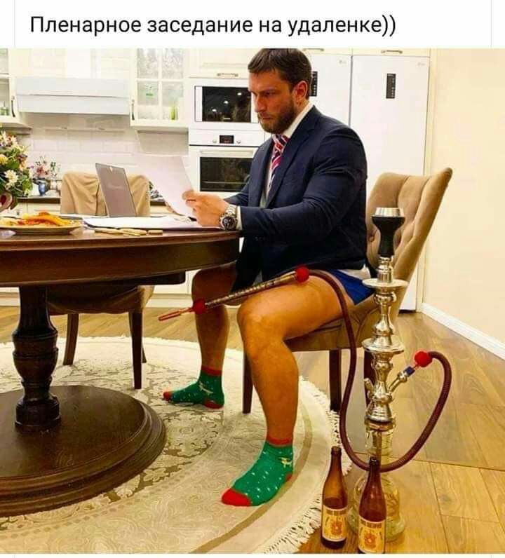 Пленарное заседание на удаленке