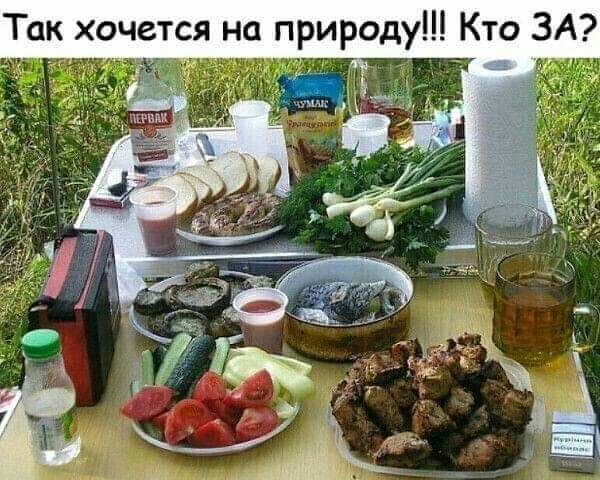 Так хочется на природу Кто ЗА