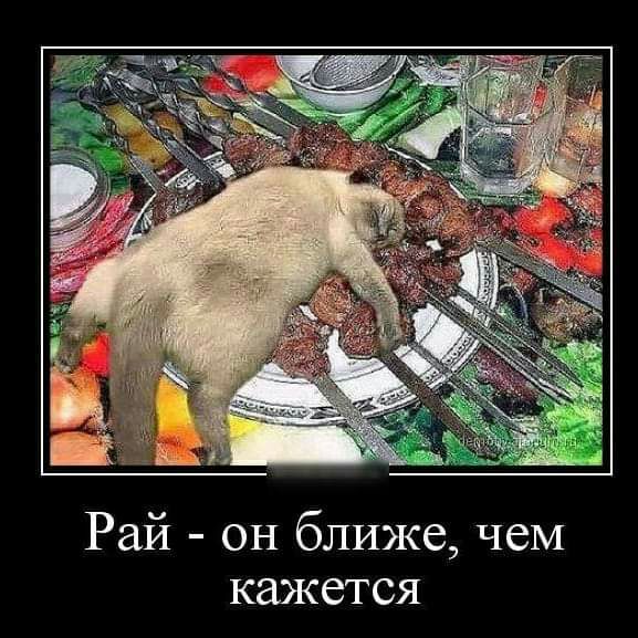 Рай он ближе чеМ кажется