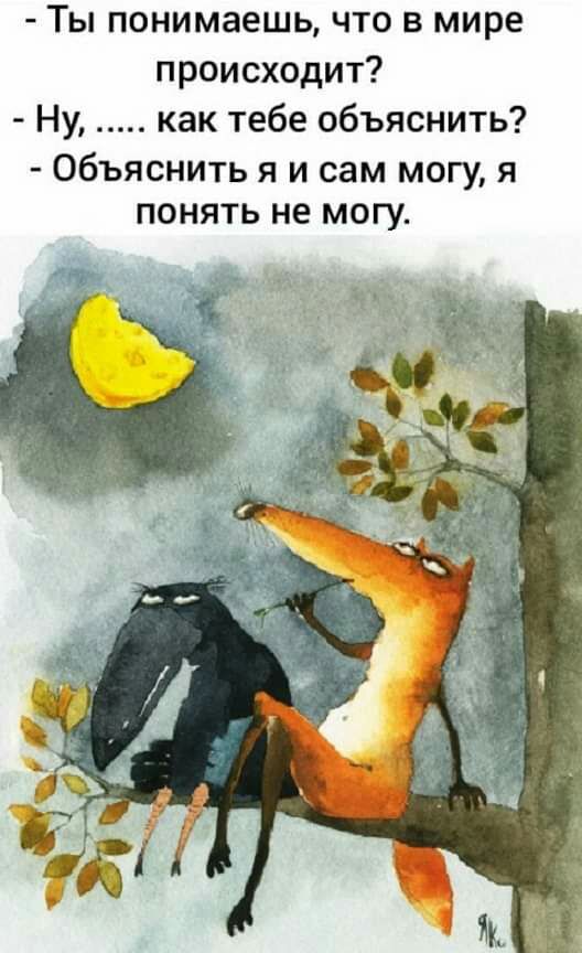Ты понимаешь что в мире происходит Ну как тебе объяснить Объяснить я и сам могу я понять не могу
