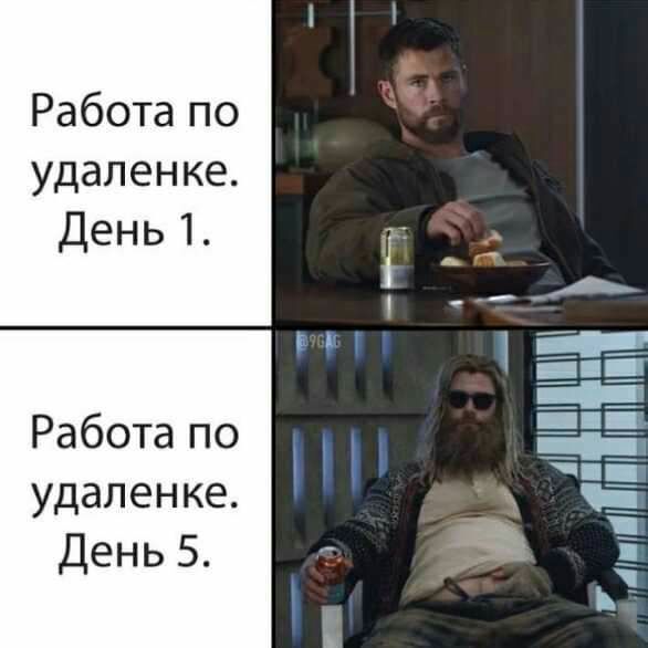 Работа по удаленке День 1 Работа по удаленке День 5