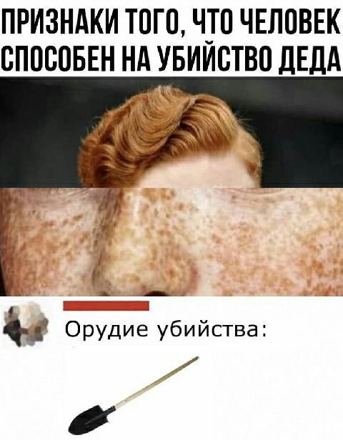 ПРИЗНАКИ ТОГО ЧТО ЧЕЛОВЕК СПОСОБЕН НА УБИИСТВО ДЕДА А А Орудие убийства