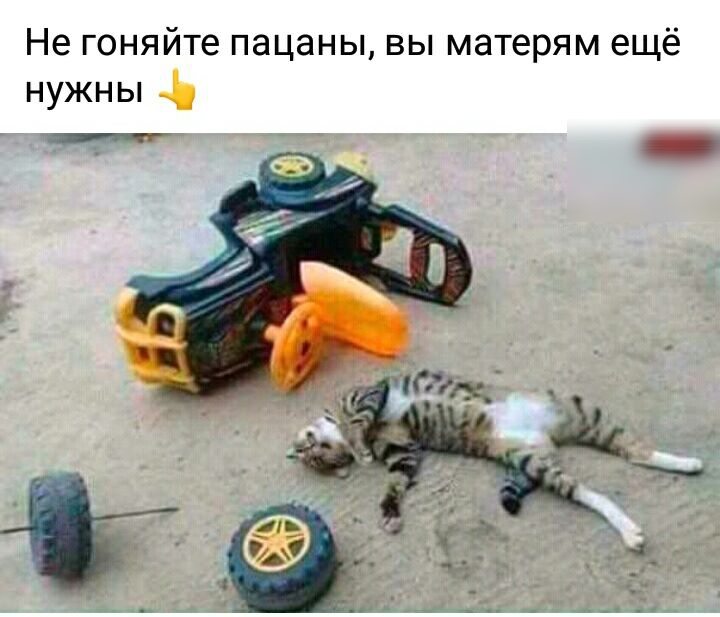 Не гоняйте пацаны вы матерям ещё нужны