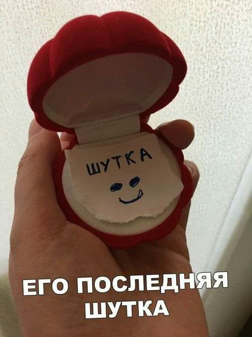 его послвдн я шуткд