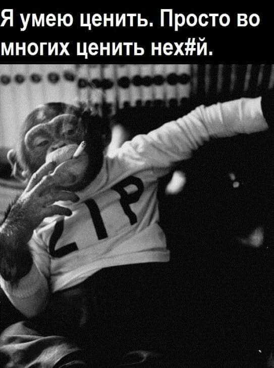 Я умею ценить Просто во многих ценить нехй