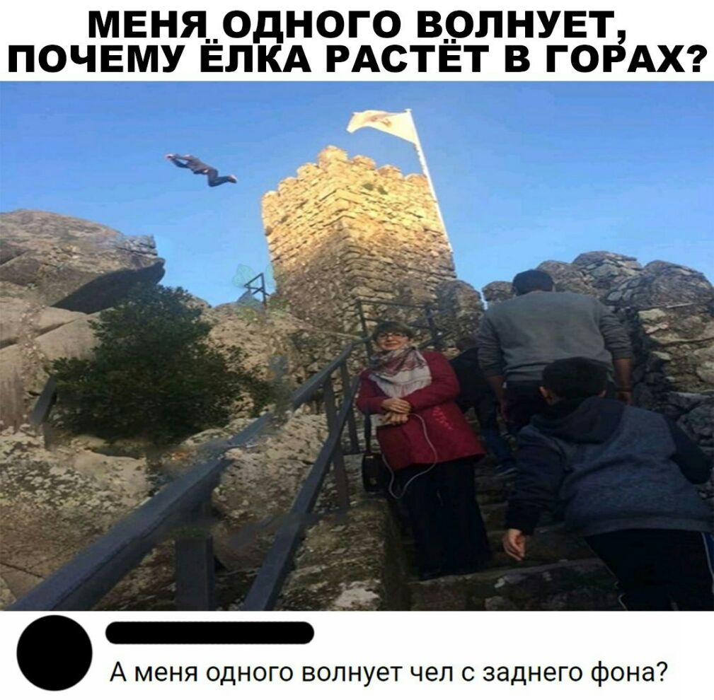 МЕНЯ__ОДНОГО В__ОПНУЕТ ПОЧЕМУ ЕЛКА РАСТЕТ В ГОЁАХ А меня одного волнует чел с заднего фона