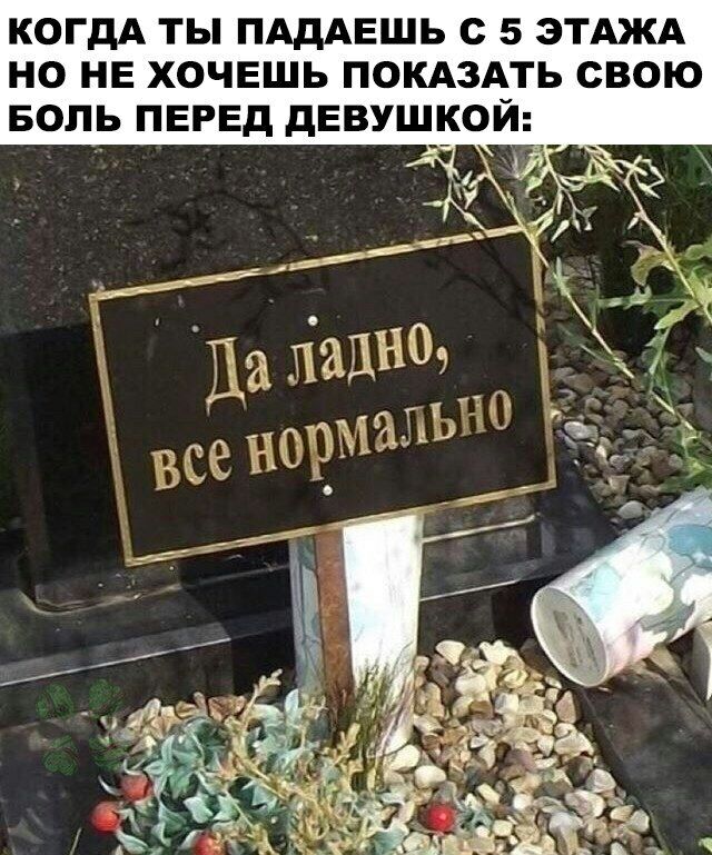 КОГДА ТЬ ПАдАЕШЬ с 5 ЭТАЖА НО НЕ ХОЧЕШЬ ПОКАЗАТЬ СВОЮ БОЛЬ ПЕРЕД дЕВУШ7ОЙ
