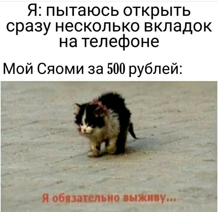 Я пытаюсь ОТКРЫТЬ сразу несколько ВКЛЭДОК на телефоне Мой Сяоми за 500 рублей